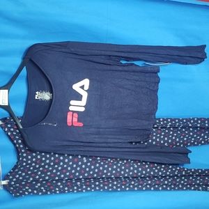 FILA sleepwear Sz 2X